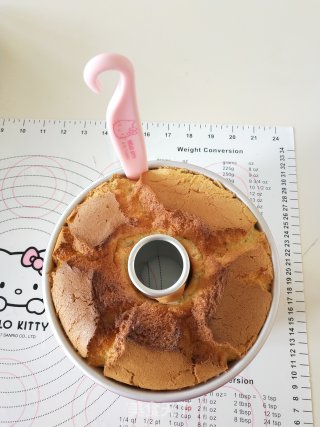 酸奶香蕉戚风的做法步骤：10