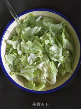 手撕包菜的做法步骤：3
