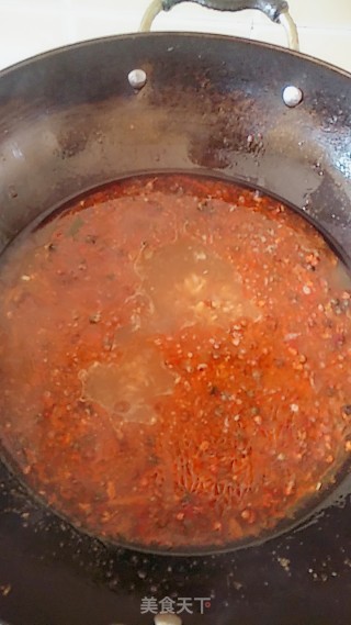 私房水煮肉片的做法步骤：10
