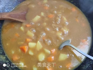 咖喱牛肉的做法步骤：8