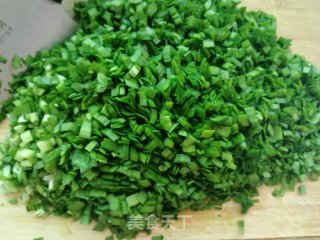 韮菜鸡蛋饼的做法步骤：5