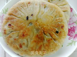韮菜鸡蛋饼的做法步骤：12