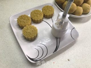 椰香绿豆糕的做法步骤：10