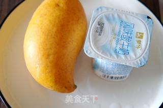芒果酸奶思慕雪的做法步骤：1