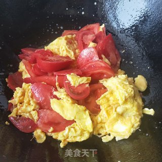 西红柿鸡蛋的做法步骤：9