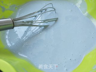 “酸甜美食”蓝水晶凉糕的做法步骤：4