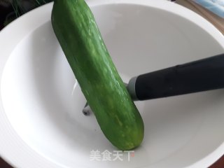 日式酸甜黄瓜的做法步骤：1