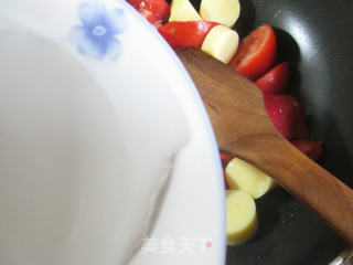 番茄煮樱玉豆腐的做法步骤：5