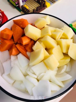 咖喱牛肉饭的做法步骤：5