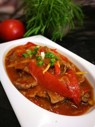 番茄牛肉的做法步骤：12