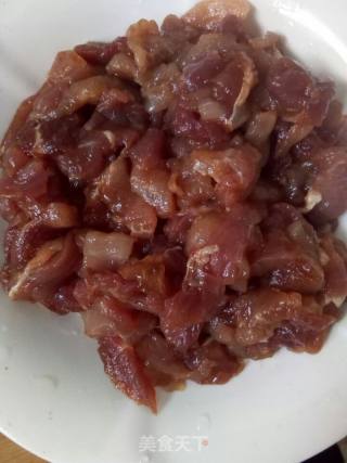 椒丝肉的做法步骤：3