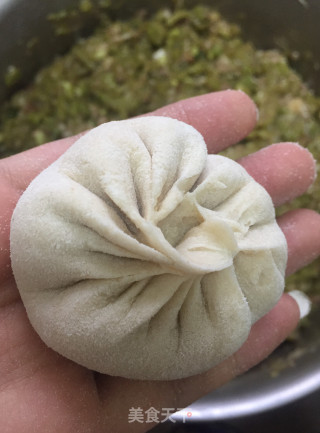 豆角肉包的做法步骤：10