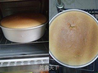 十寸戚风蛋糕的做法步骤：14