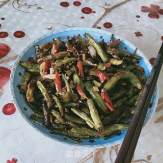 干煸豆角的做法步骤：6