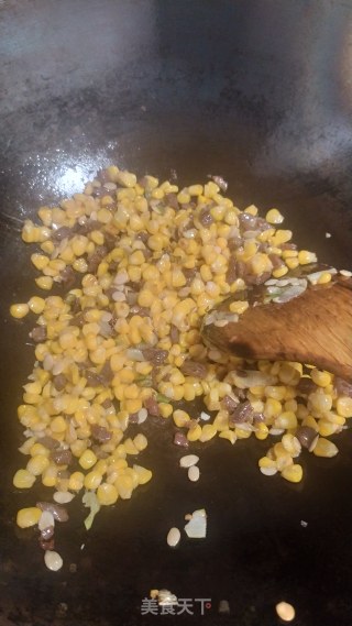 牛肉玉米粒的做法步骤：8