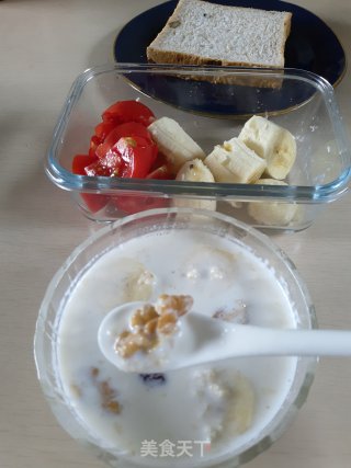 牛奶坚果麦片的做法步骤：4