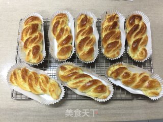 椰蓉麻花辫面包的做法步骤：20