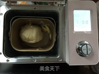 墨西哥红豆面包，面团冷藏+一次发酵的做法步骤：5