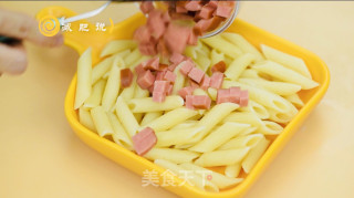 芝士火腿通心粉的做法步骤：5
