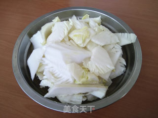 糖醋白菜的做法步骤：1