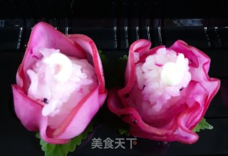 花朵饭团的做法步骤：9