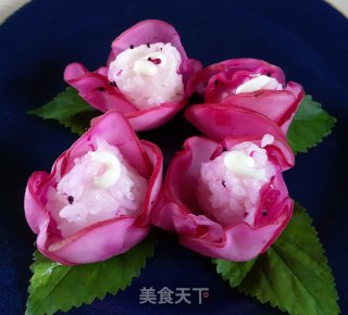 花朵饭团的做法步骤：11