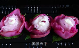 花朵饭团的做法步骤：12