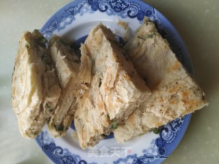 葱花油酥饼的做法步骤：9