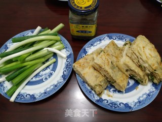 葱花油酥饼的做法步骤：10