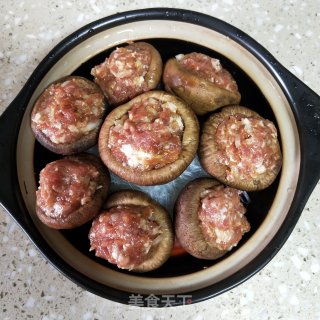 酿香菇粉丝煲的做法步骤：10
