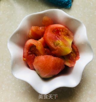 糖汁西红柿的做法步骤：6