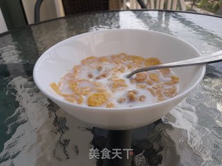牛奶玉米片的做法步骤：5