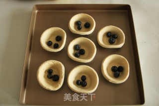 蓝莓蛋挞的做法步骤：10