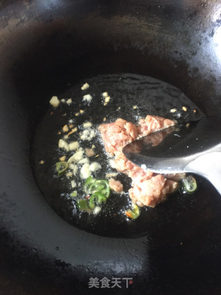 肉末豇豆的做法步骤：3