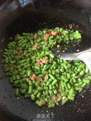 肉末豇豆的做法步骤：5