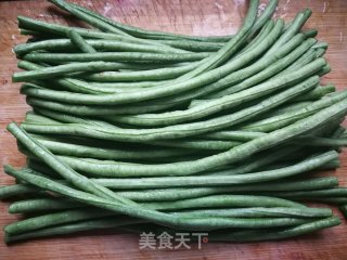 家常豇豆的做法步骤：2