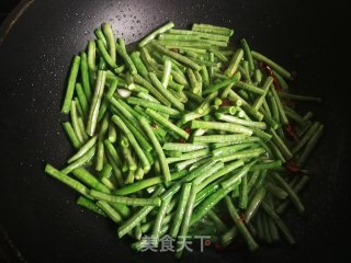 家常豇豆的做法步骤：5