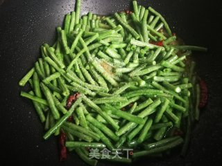 家常豇豆的做法步骤：6