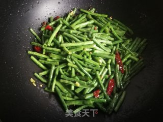 家常豇豆的做法步骤：7