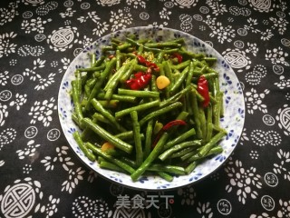 家常豇豆的做法步骤：8