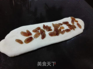 葡萄干吐司（一次性发酵）的做法步骤：5