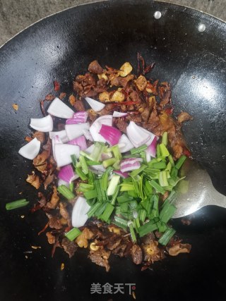 啤酒爆炒“格兰肉”的做法步骤：11