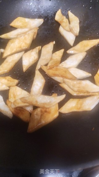 香煎杏鲍菇的做法步骤：3