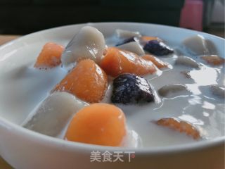 香蕉牛奶三色芋圆的做法步骤：15