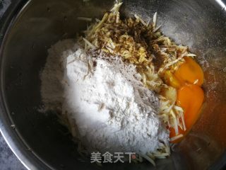 笋瓜小饼的做法步骤：4
