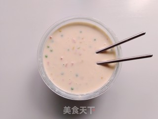 粟米青豆胡萝卜鸡蛋饼的做法步骤：3