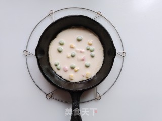 粟米青豆胡萝卜鸡蛋饼的做法步骤：4