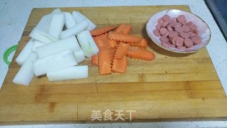 鱼香冬瓜的做法步骤：2