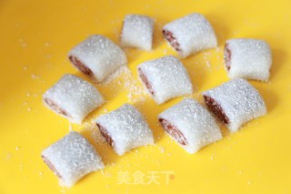 糯米豆沙卷的做法步骤：9