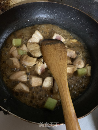 四季豆焖肉的做法步骤：3